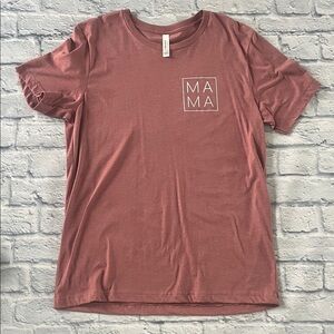 Bella Canvas Mauve MAMA Tee
